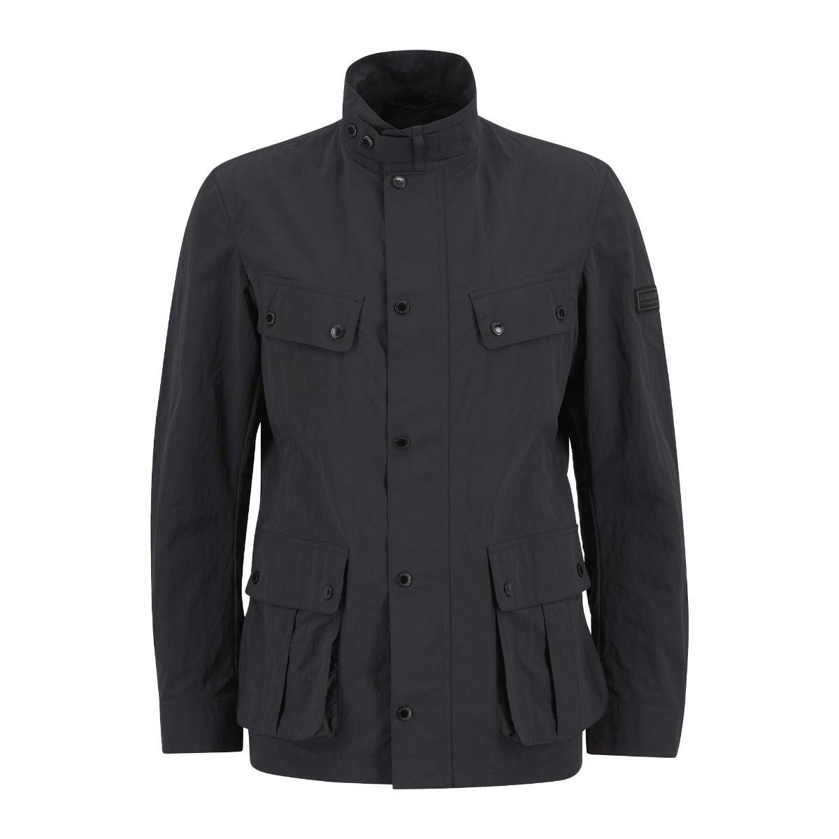 Barbour International Duke - Giacca impermeabile, colore: nero