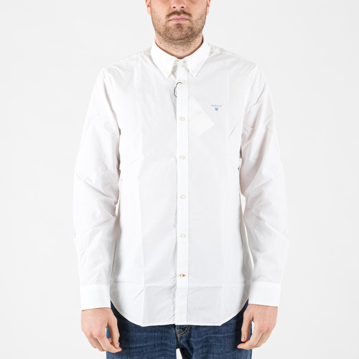 Camicie Barbour Trepport Poplin Shirt white