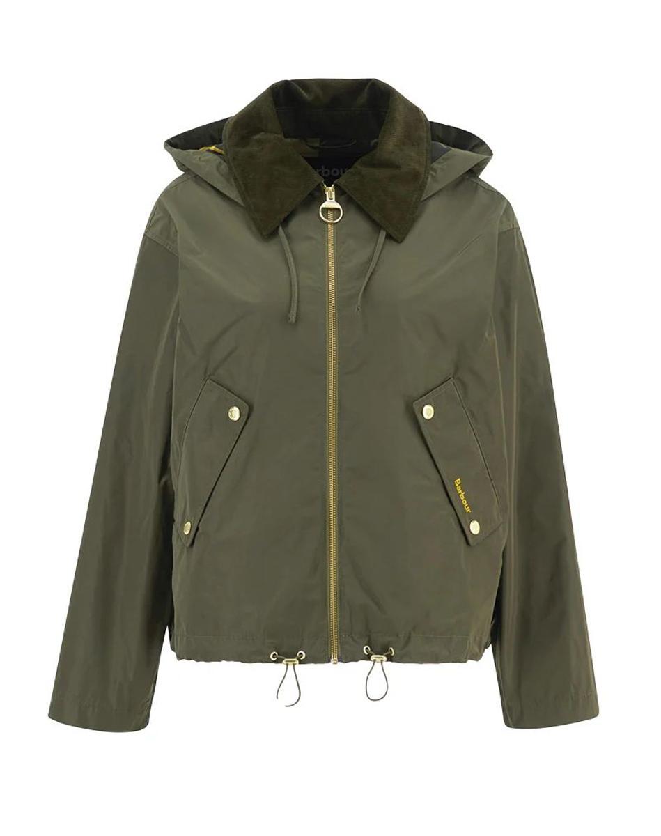 GIACCA DONNA ANTIPIOGGIA  "WEAVER " - IVY GREEN