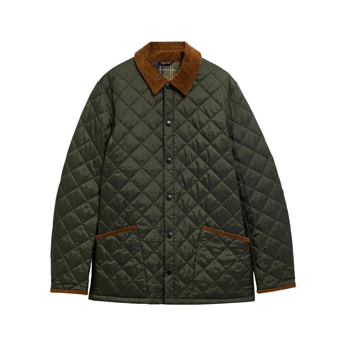 Barbour Giubbotto Leggero Uomo Herit MQU1911-Verde