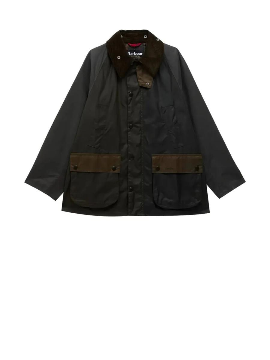Barbour Giacca Cerata Uomo Patchwork Os MWX2500