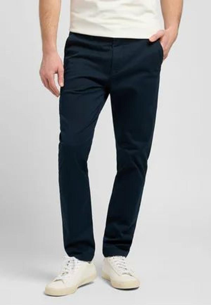 Lee - Slim Chino, Pantaloni Uomo-Rivet Navy