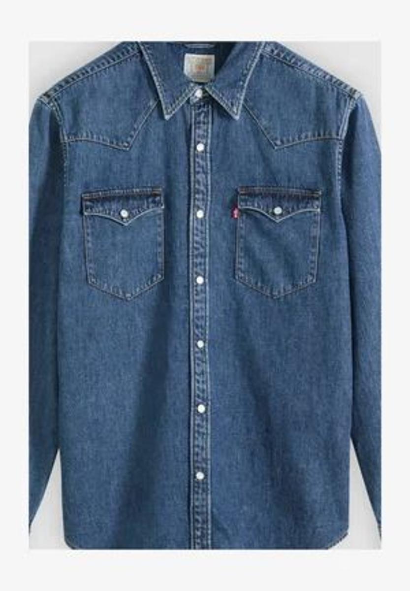 Levi's® - BARSTOW WESTERN STANDARD - Camicia - medium indigo western-Multicolore