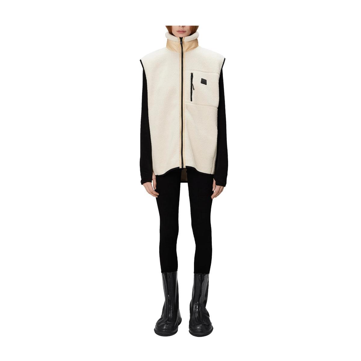 Rains Avorio Gilet-Avorio