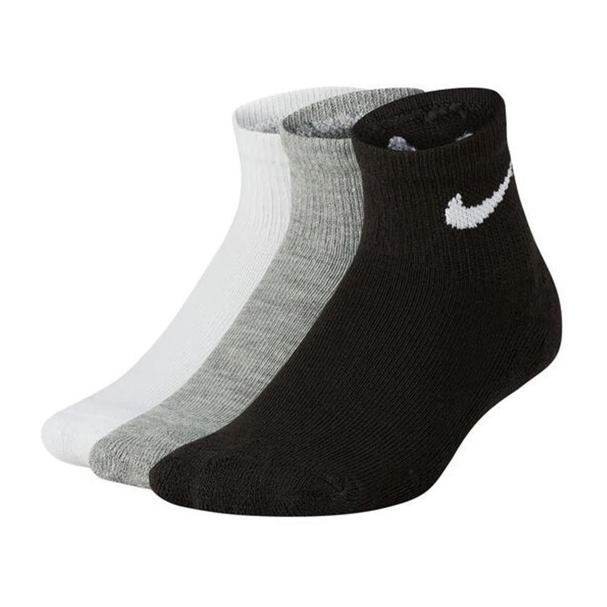 Nike Cushioned Ankle Un0026 3 Paia di calzini Unisex - Bambini e ragazzi