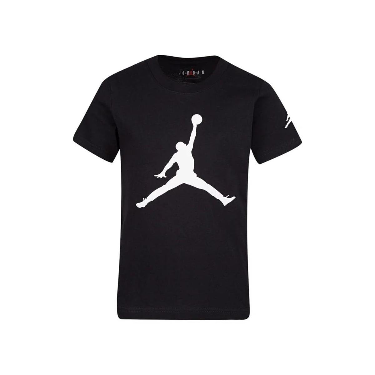 Jordan Jdb S/S Jumpman Tee JDB S/S Jumpman Tee Bambini e Ragazzi (Pacco da 1)-Nero