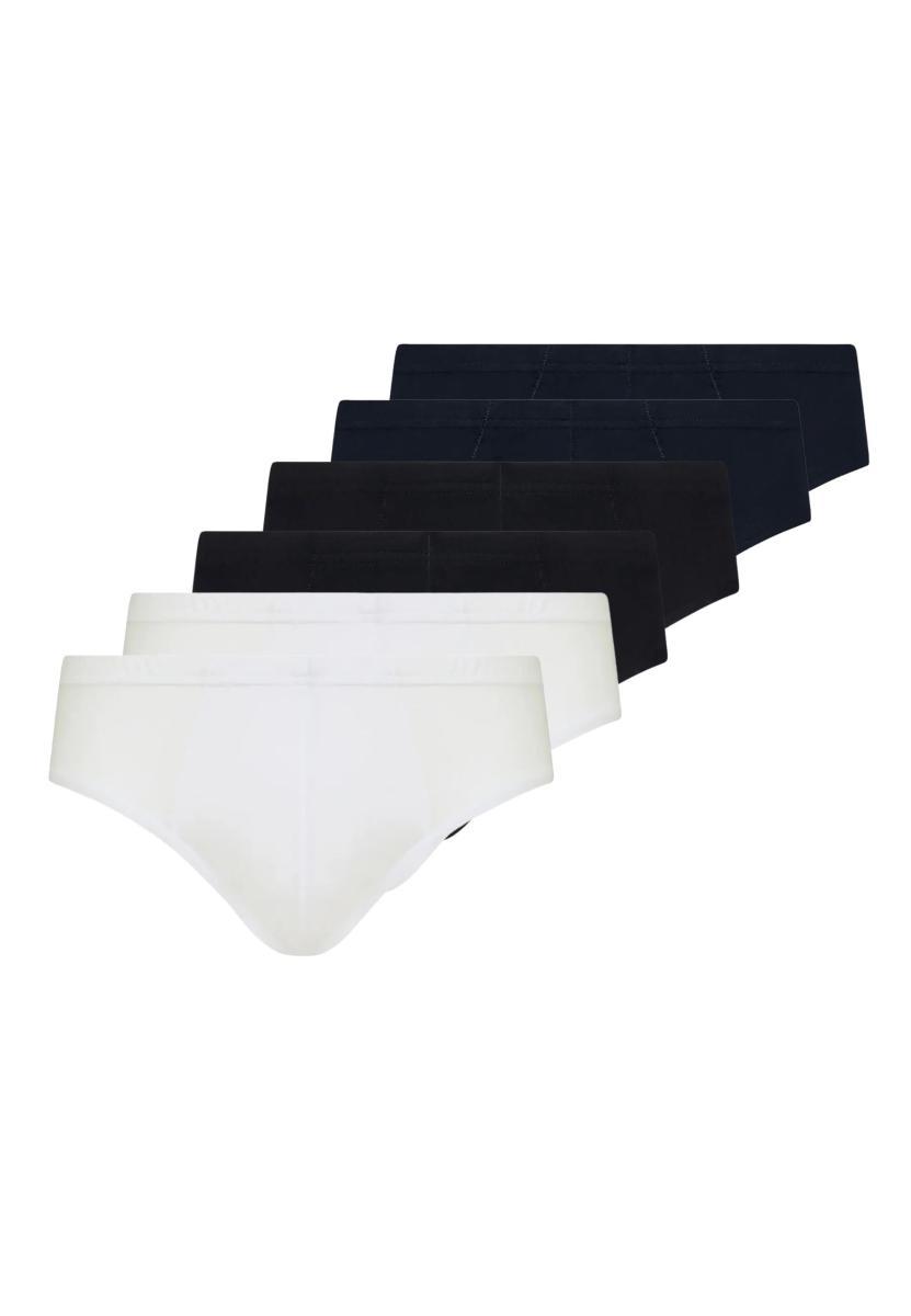 RAGNO 2 Slip Uomo Puro Cotone-Assortiti