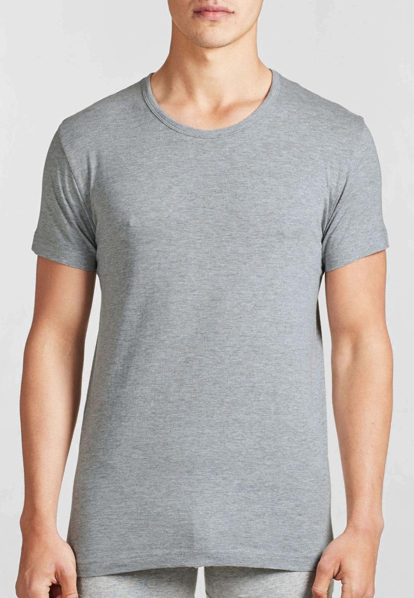 RAGNO T-Shirt Uomo Manica Corta-Grigio