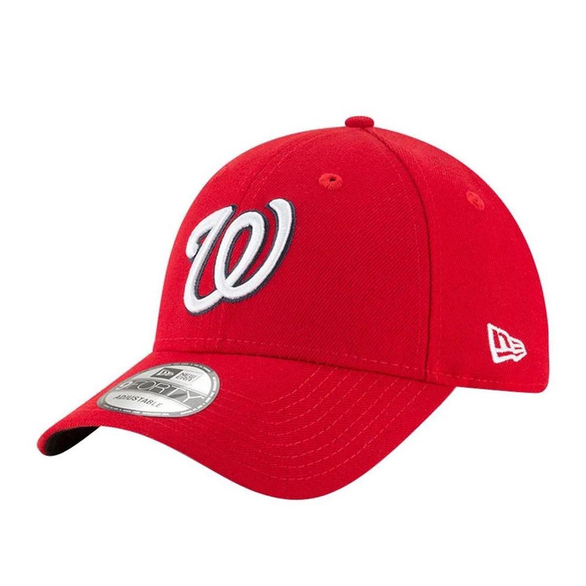 New Era - Cappellino Regolabile Washington Nationals 9forty - MLB The League - Rosso