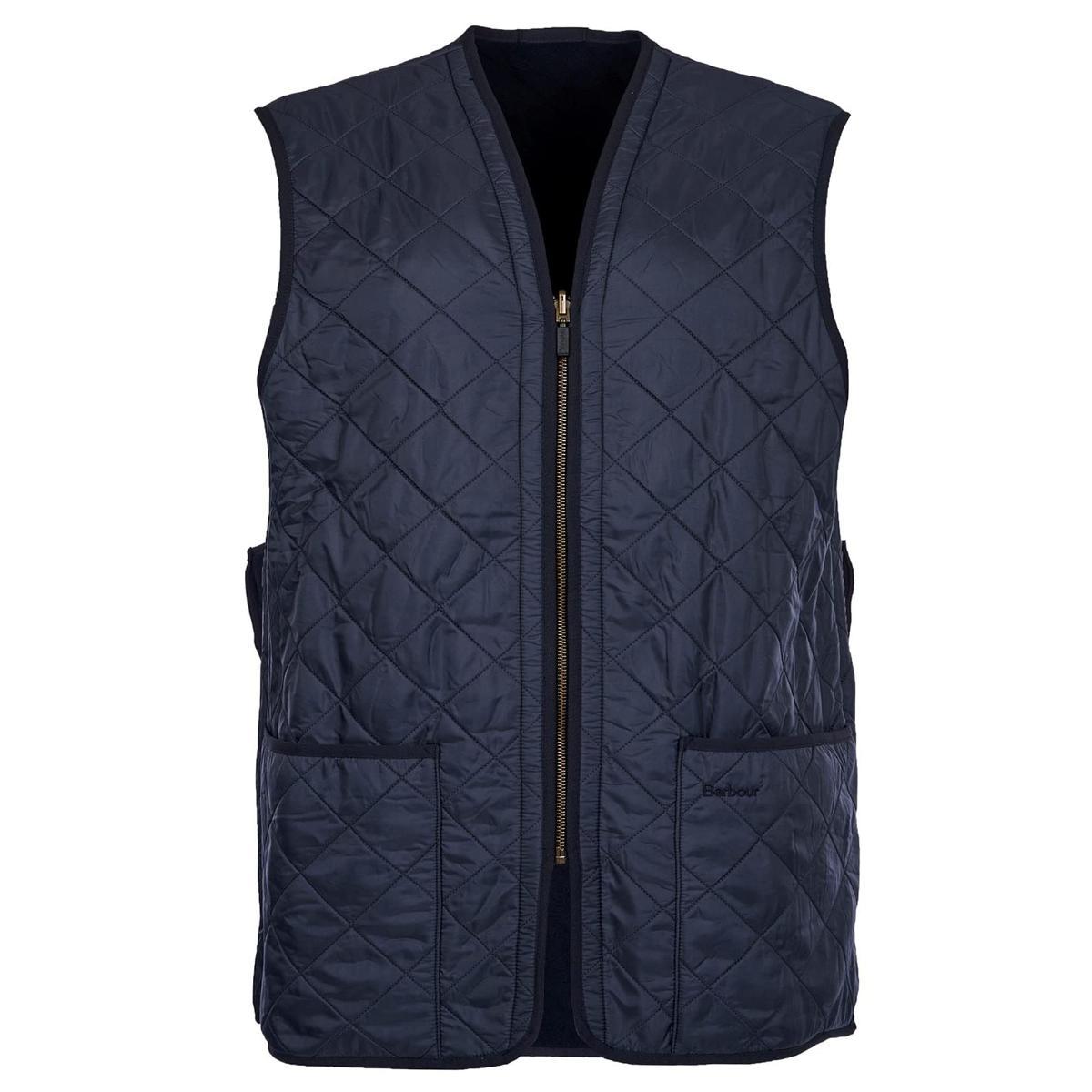 Barbour Gilet Trapuntato Uomo-Blu