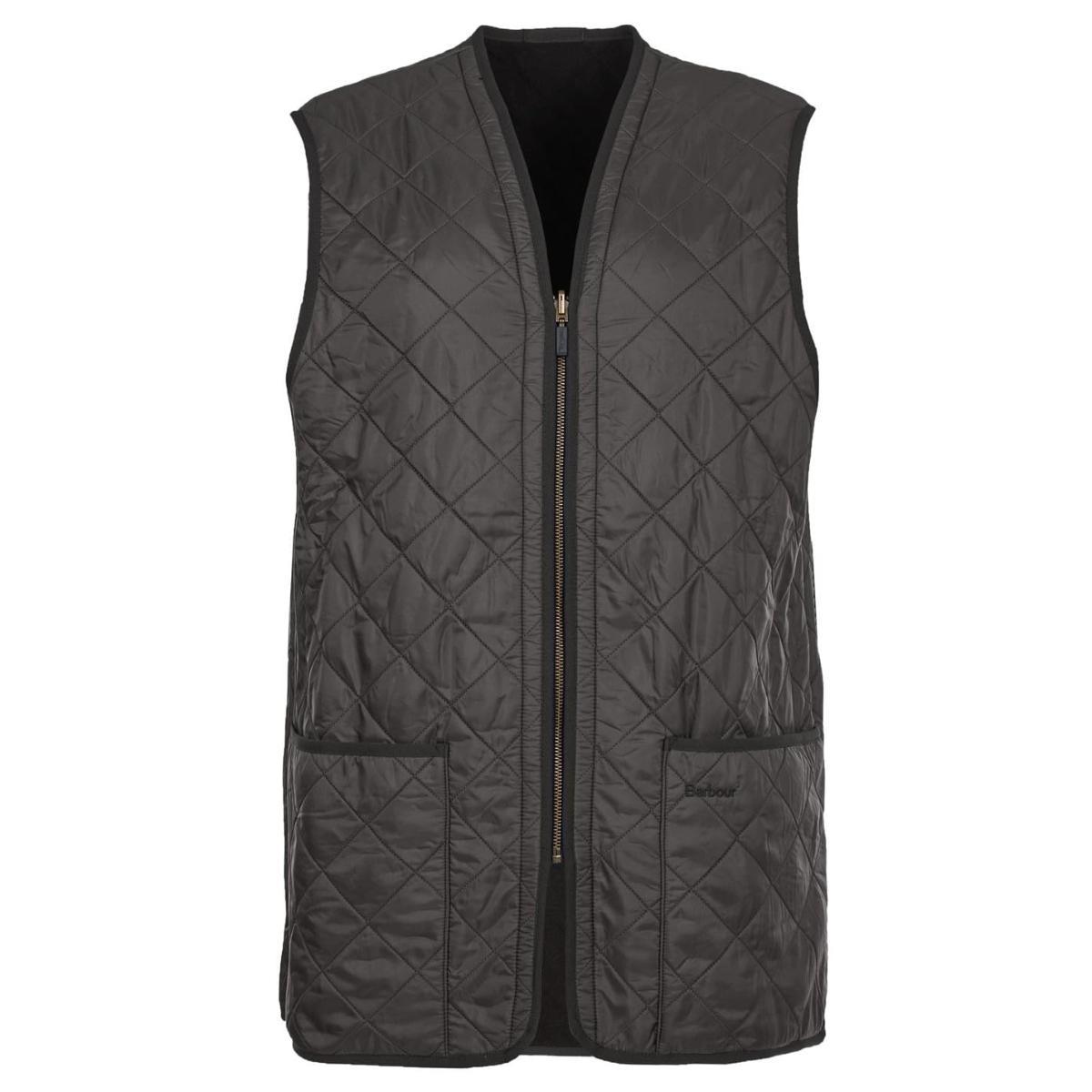 BARBOUR Gilet Uomo Polarquilt Waistcoat/Zip MLI0002BK91 Col Nero-Nero