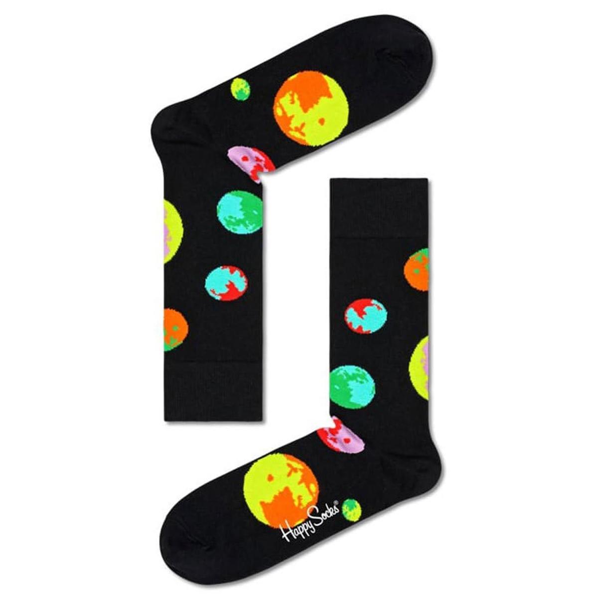 Happy Socks Moonshadow Sock 9300 Black Multi