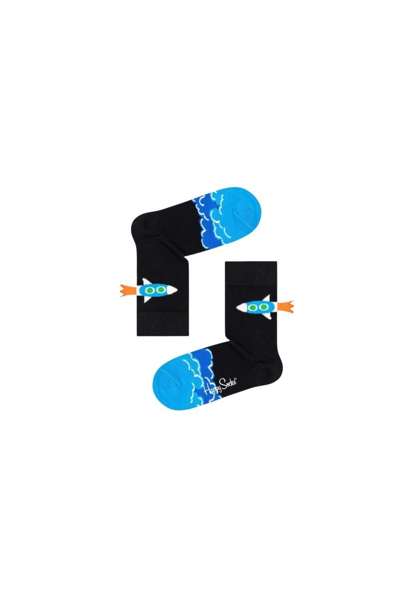 Happy Socks Calzini Rocket, Taglia 0-12 m Unisex-Bambini e Ragazzi