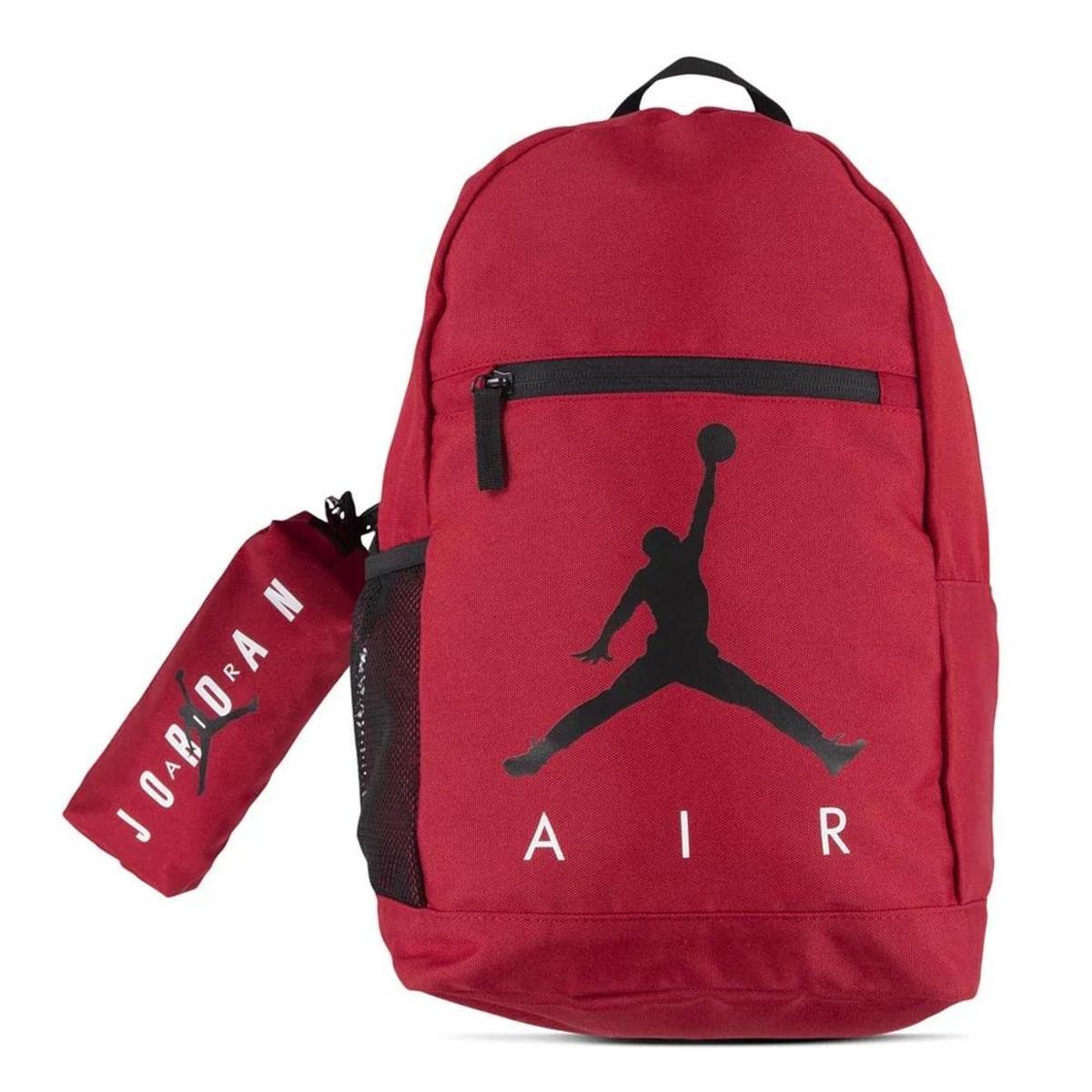 Jordan Camo Boys School Backpack-Rosso