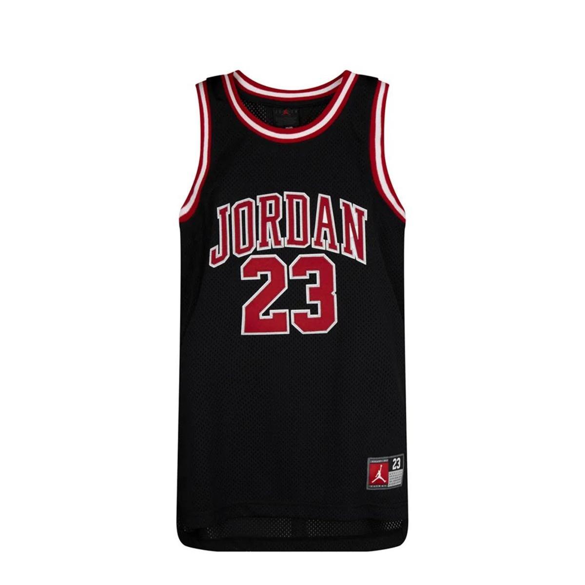 Jordan Big Kids 23 Maglia (Leggend Blue)-Nero