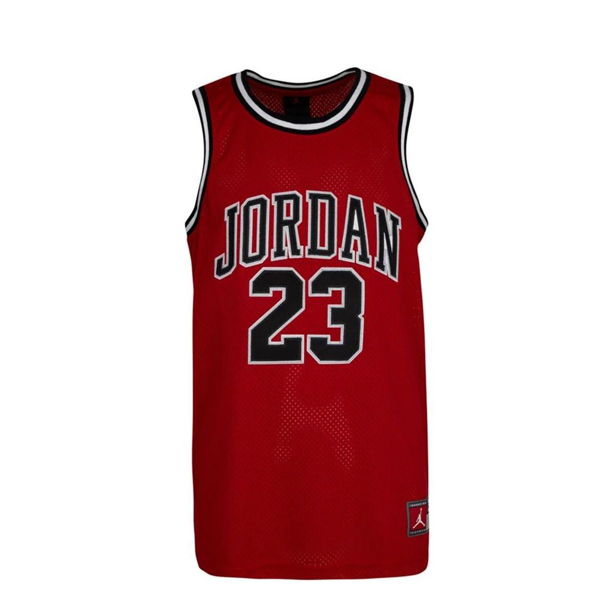 Jordan Big Kids 23 Maglia (Leggend Blue)-Rosso