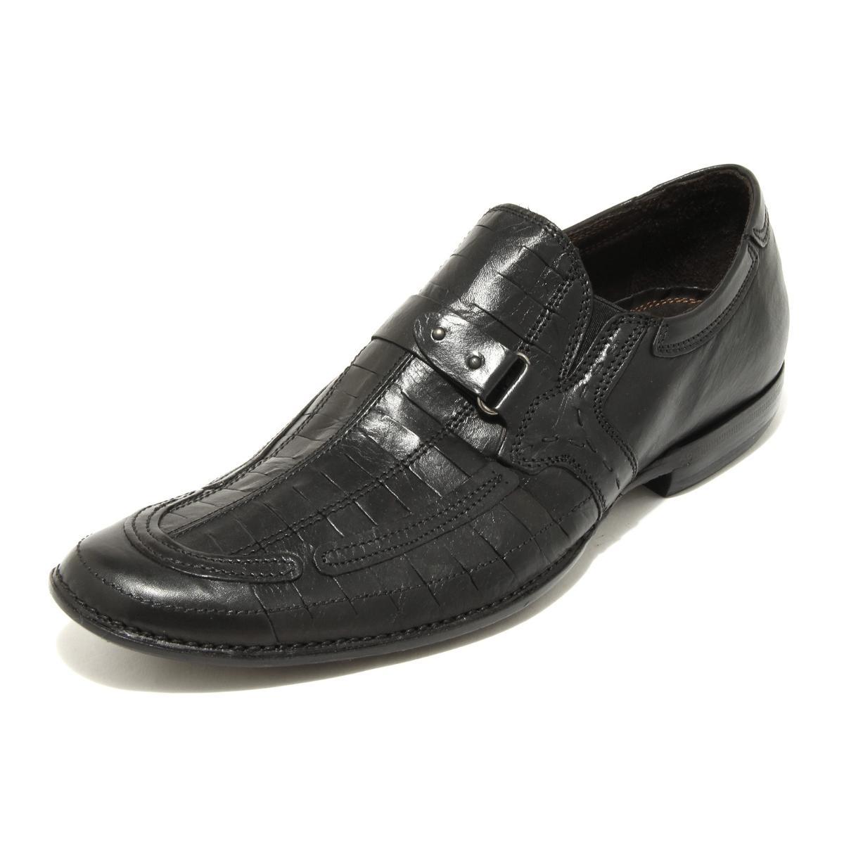 9018G scarpa uomo nero BARRACUDA calzatura shoes men
