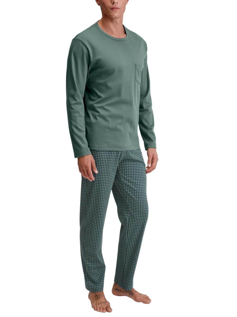 CALIDA Relax Comfy Set di Pigiama Uomo-Militare