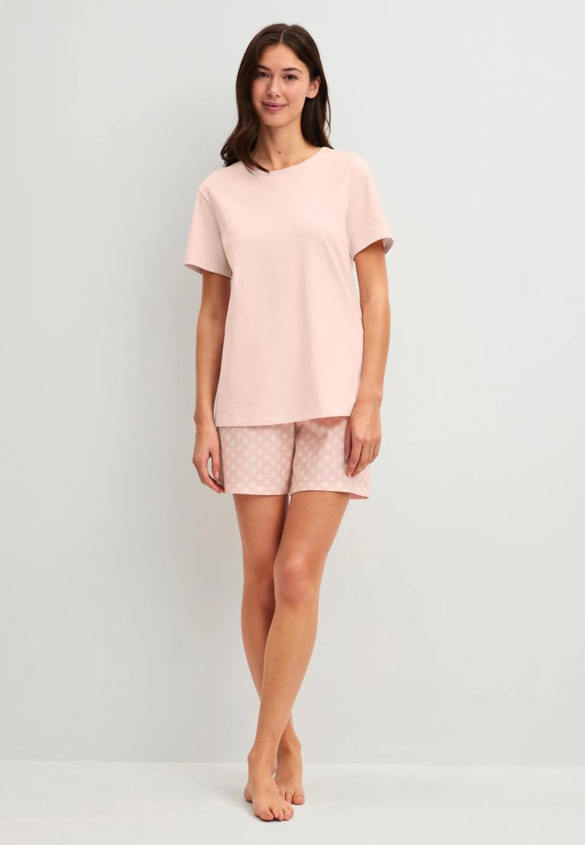 CALIDA Easter Nights Set di Pigiama Donna-Rosa