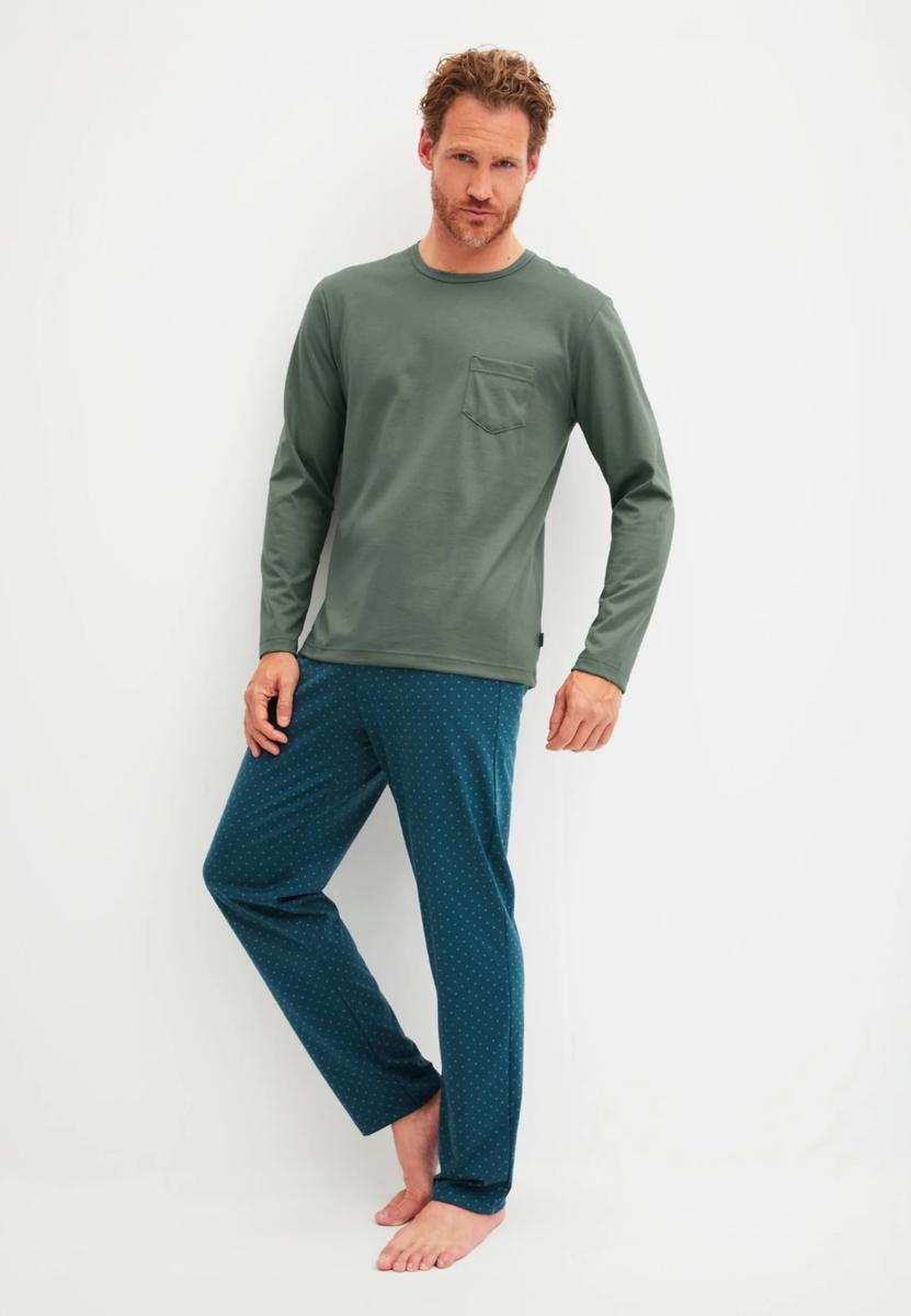 Calida Relax Imprint Set di Pigiama Uomo
