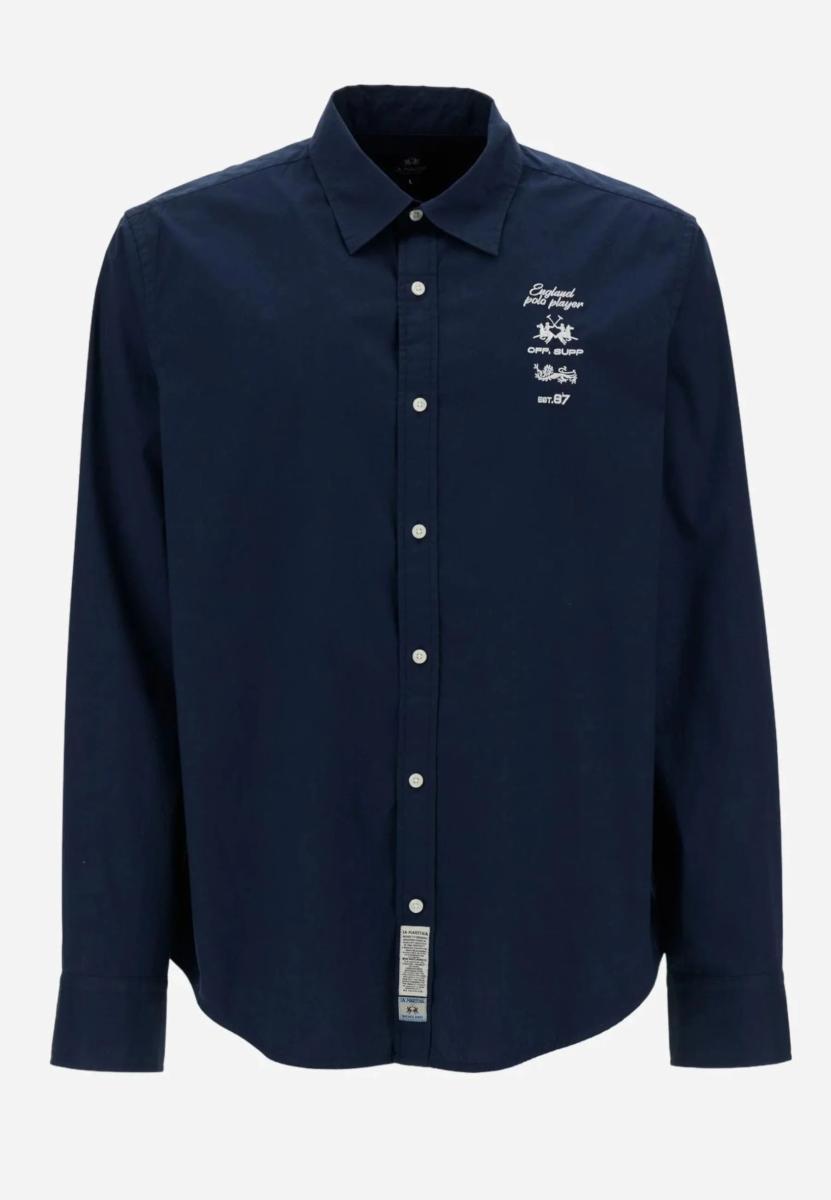 La Martina - Camicie Blu art.MCC600PP483-Blu