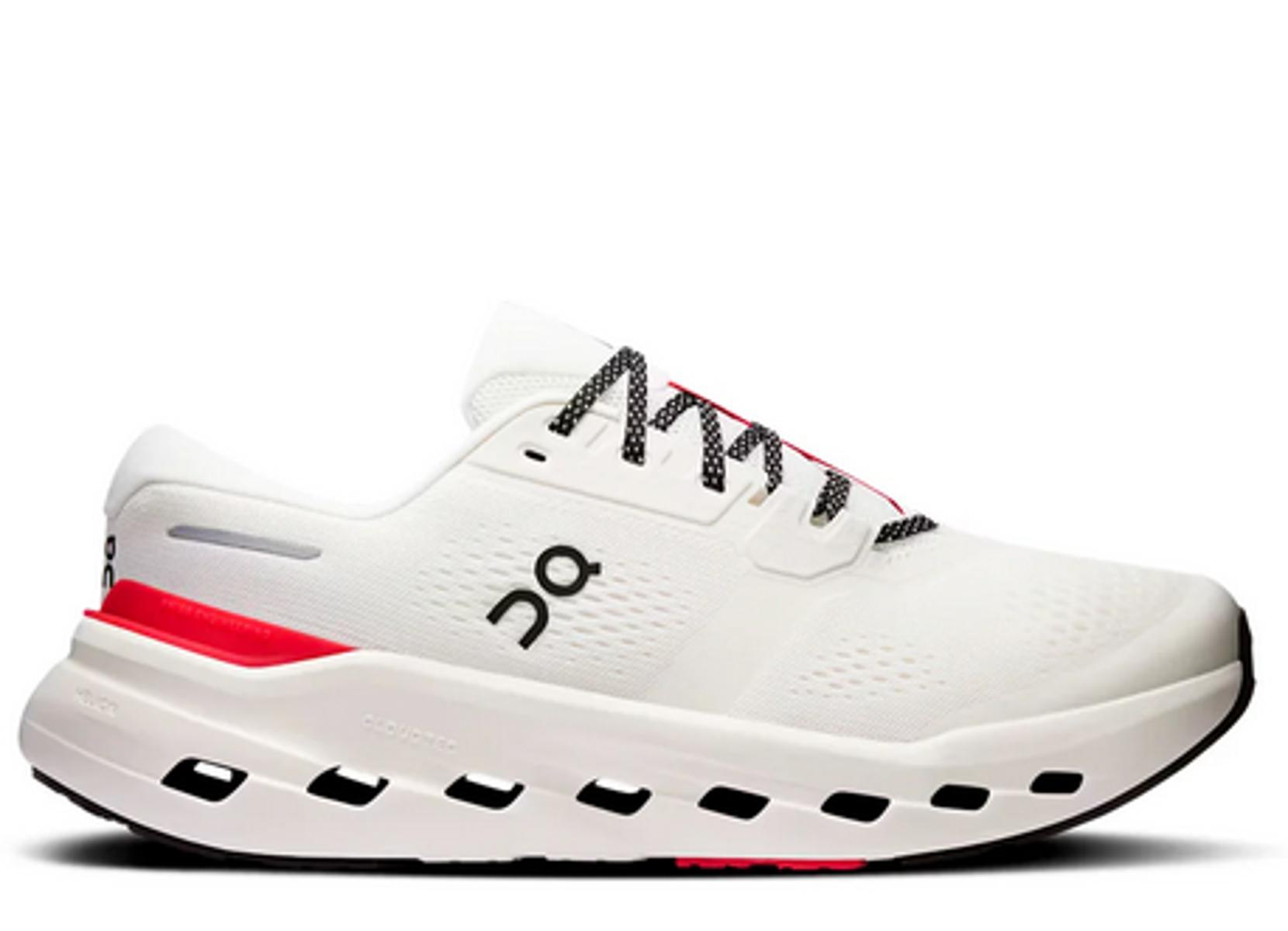 On Uomo Cloudrunner 3-BIANCO/ROSSO