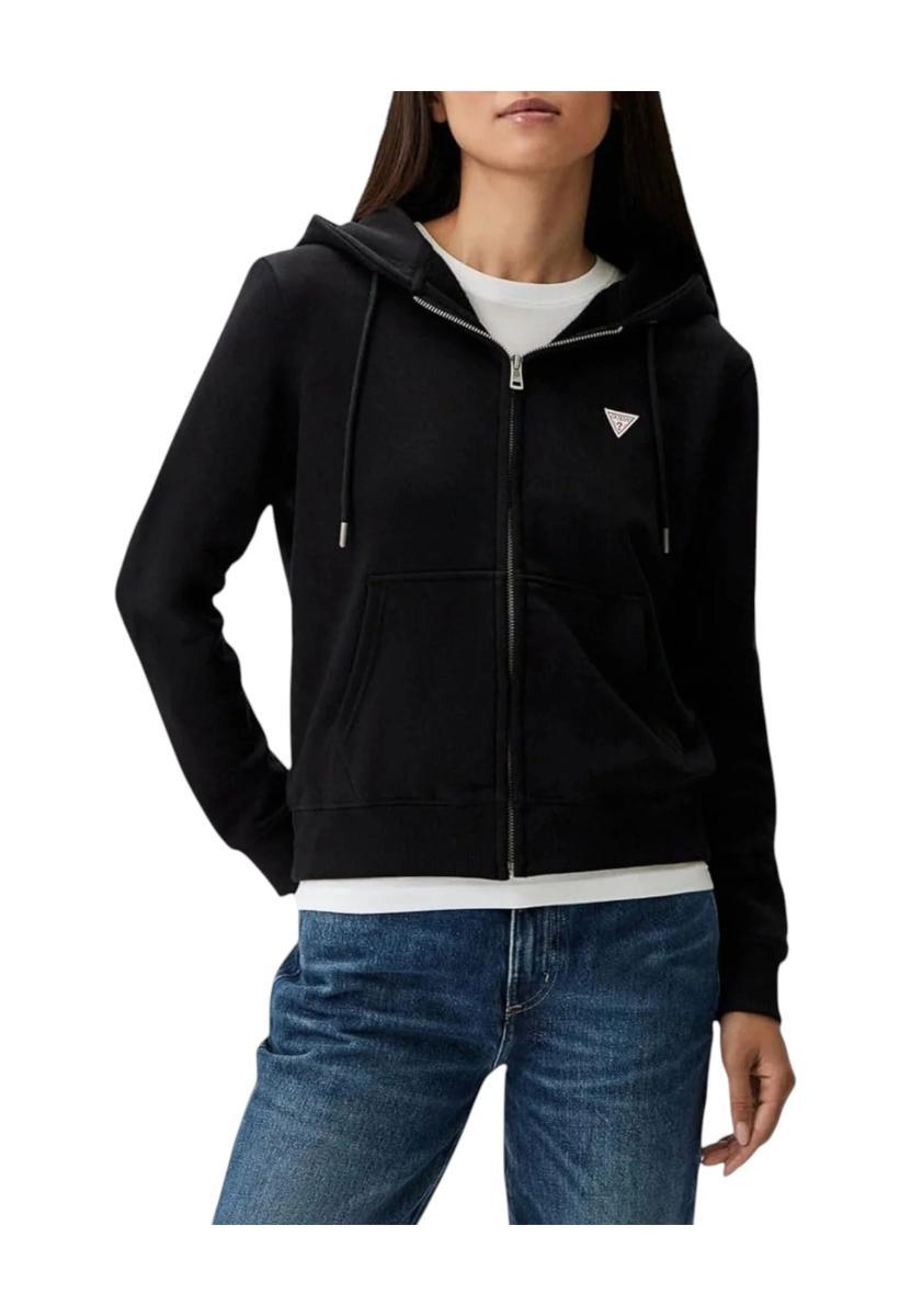 GUESS Felpa Donna Nero W4YQ03KC811-AI26-JBLK-Nero