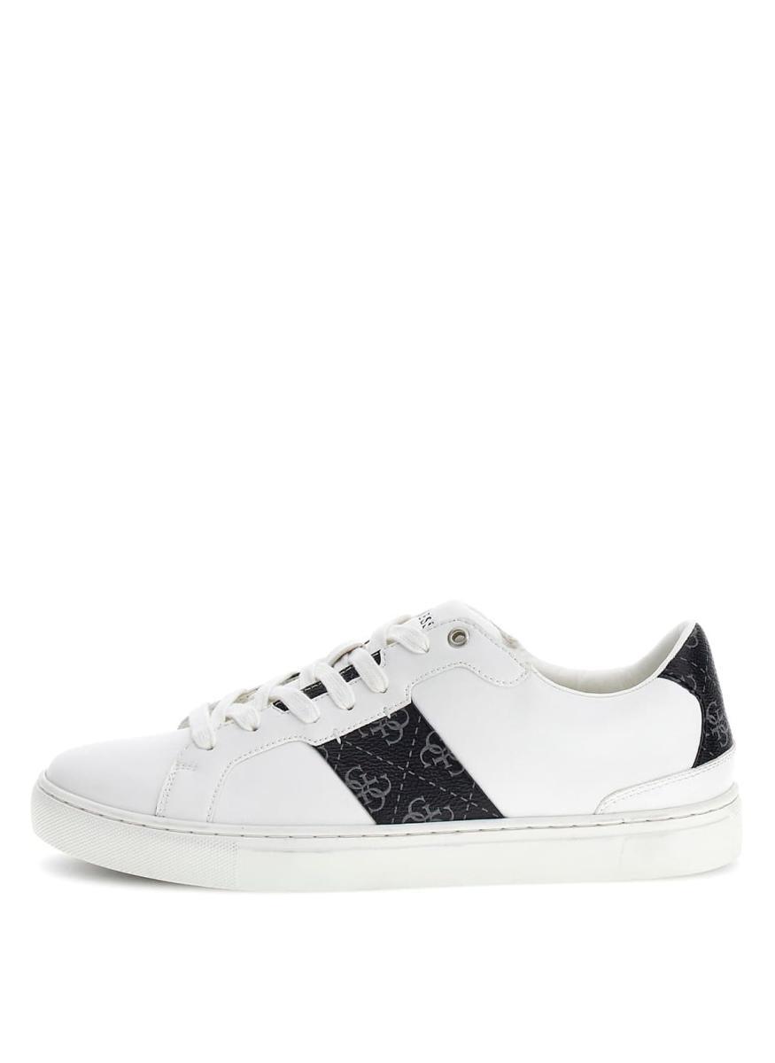 GUESS Scarpe Uomo Sneaker Todi White/Black U25GU02 FMTTOGELL12