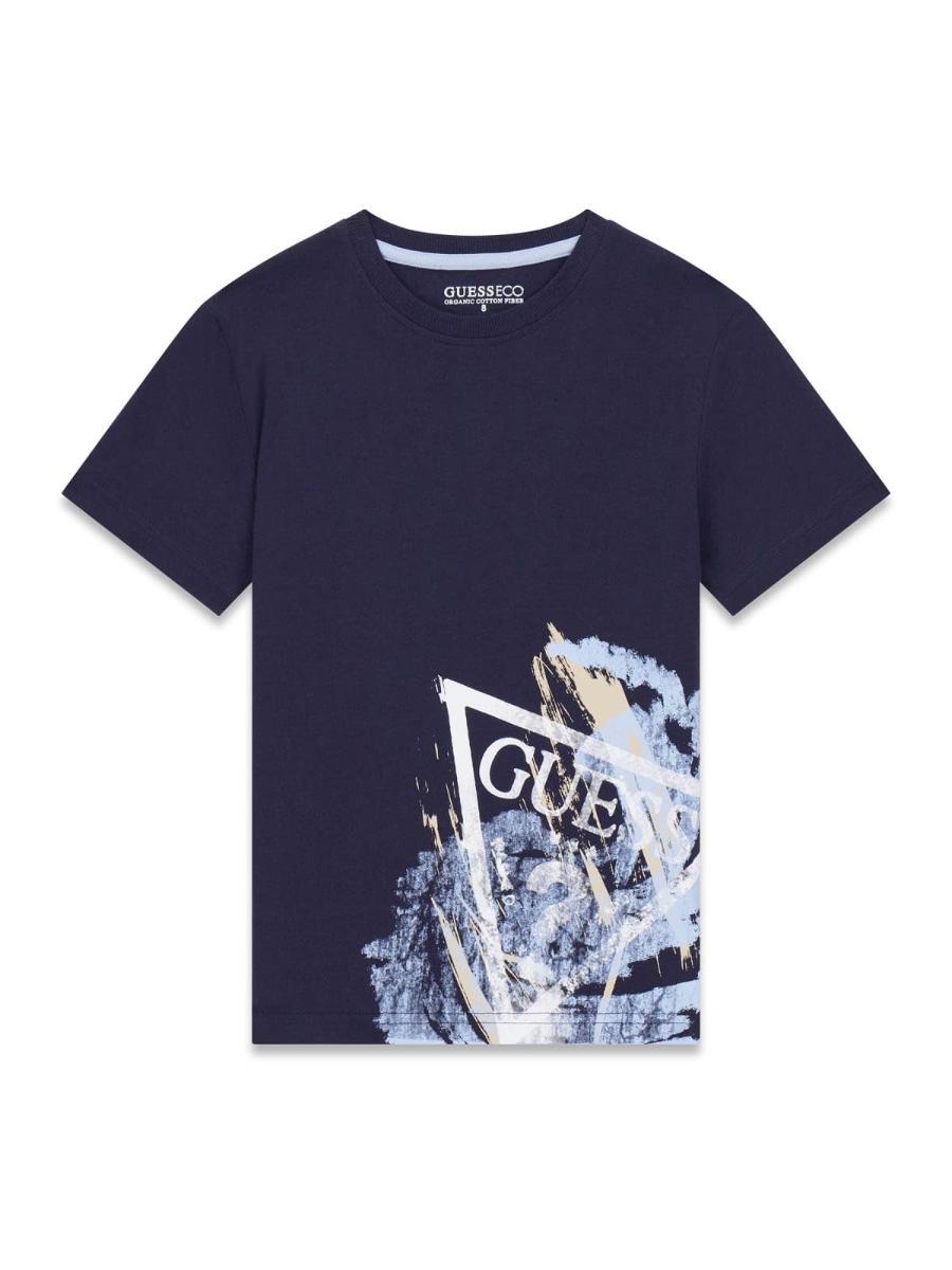 GUESS T-Shirt Bimbo Art L6RI14 K8HM4-Blu