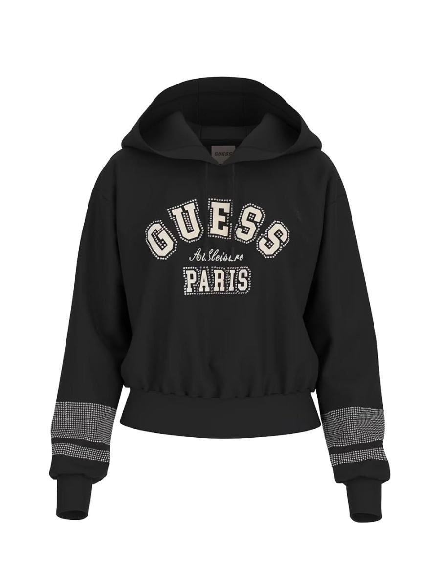 GUESS Felpa Berthe-Nero