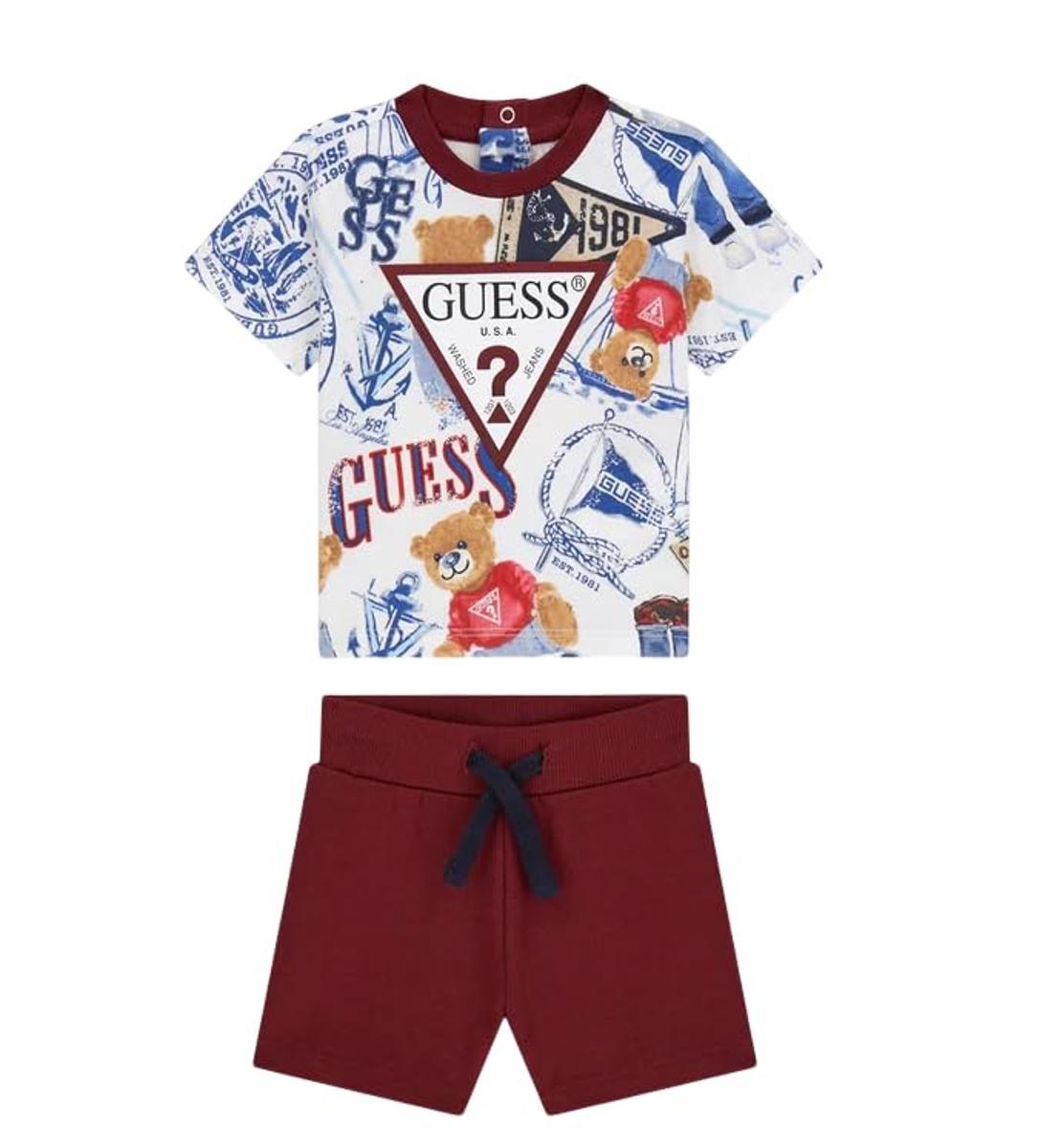 GUESS Set Neonato Art I6RG08 K8HM4-Multicolore