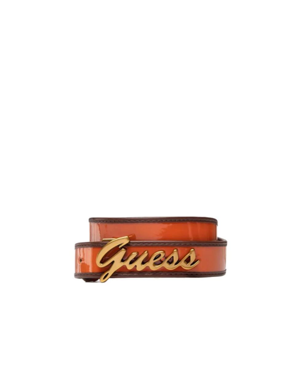 Guess Cintura Arancione Con Logo Nella Parte Anteriore