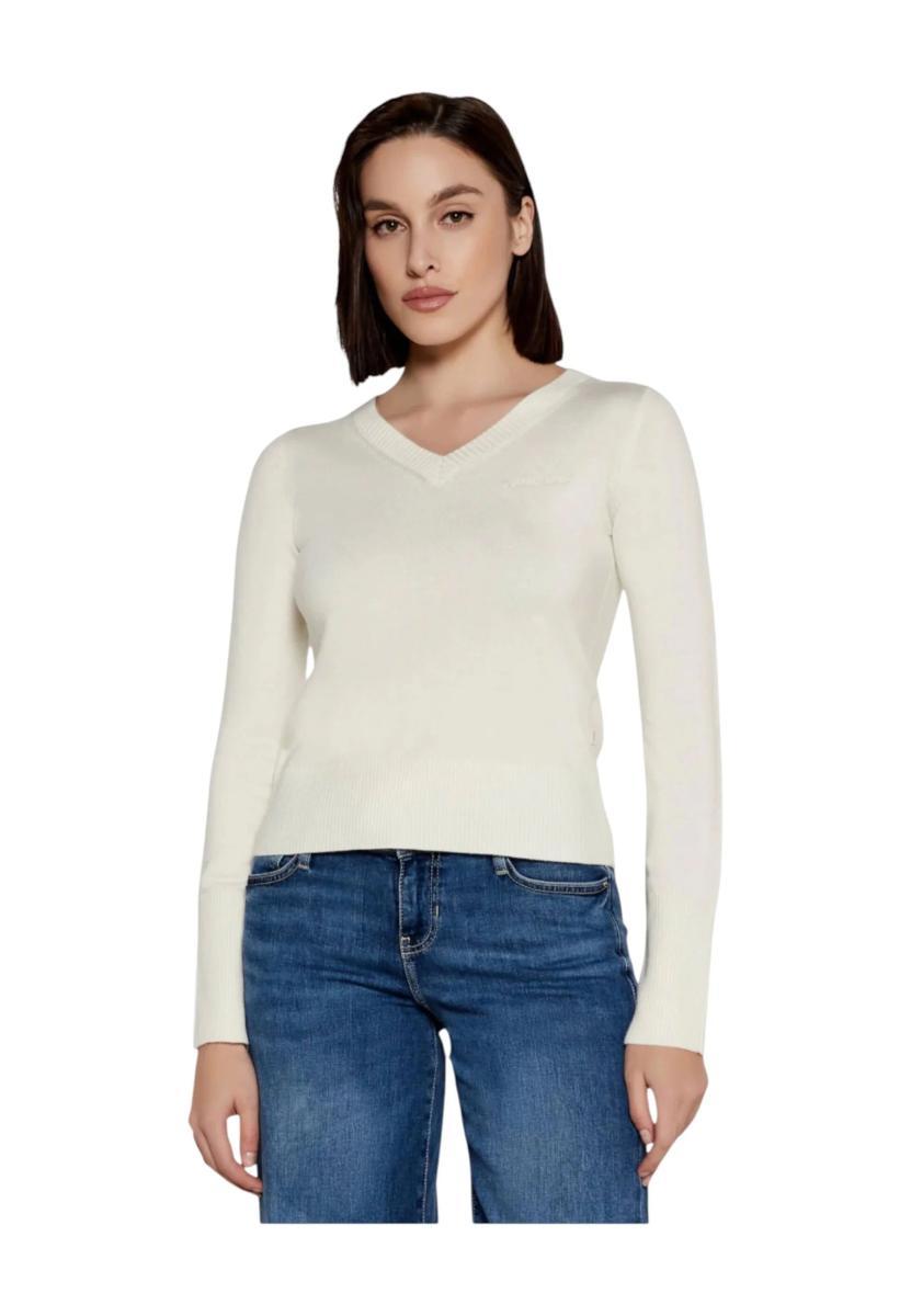 GUESS Maglione Donna Bianco W4BR84Z3HO2-AI26-G293-Bianco
