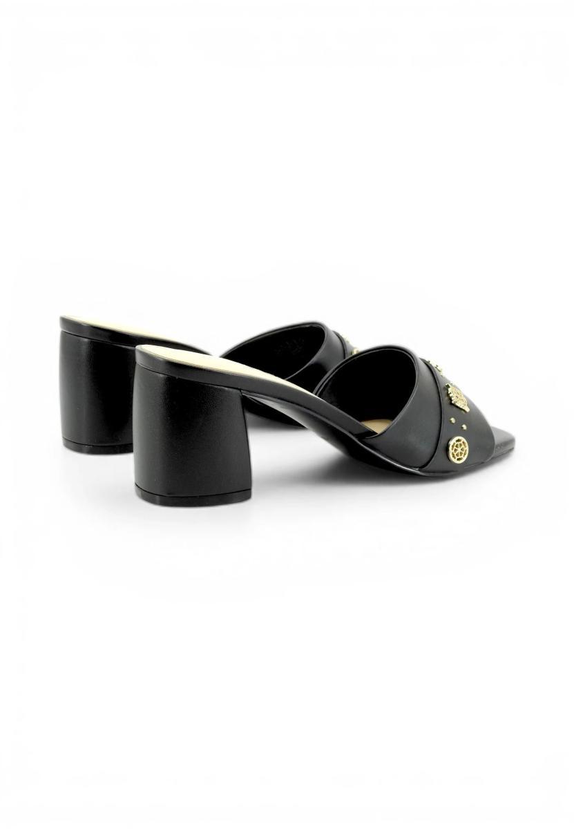 GUESS Sandalo Gauri TC 60 in ecosuede black DS26GU40 FLJGAUELE03-Nero