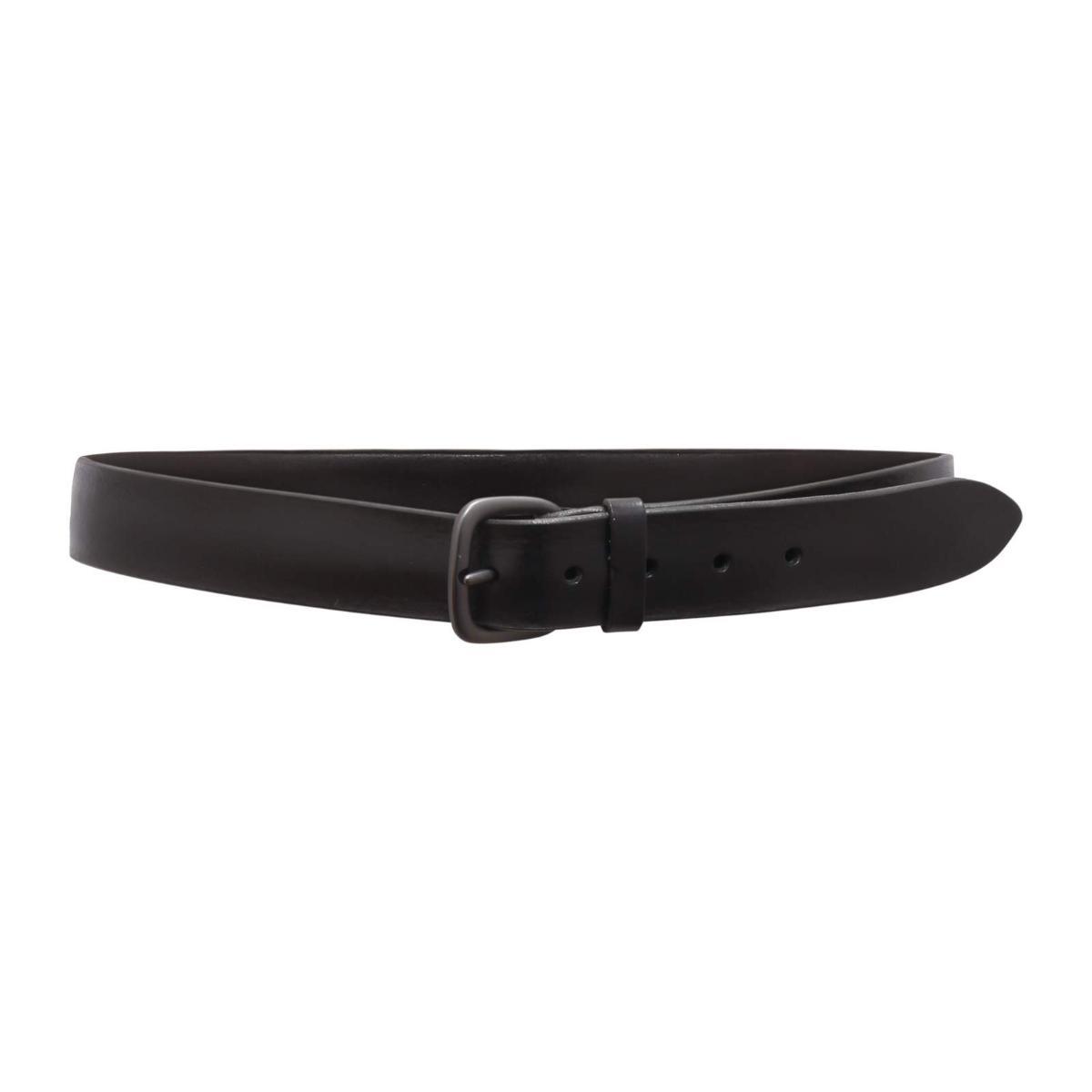 P6096 CINTURA UOMO ORCIANI MAN BELT BLACK h 3.5cm-Nero