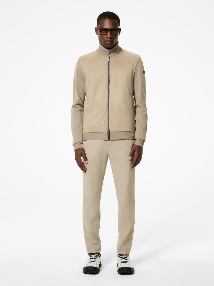 RRD Roberto Ricci Designs Bomber Eco Suede Uomo-Tabacco