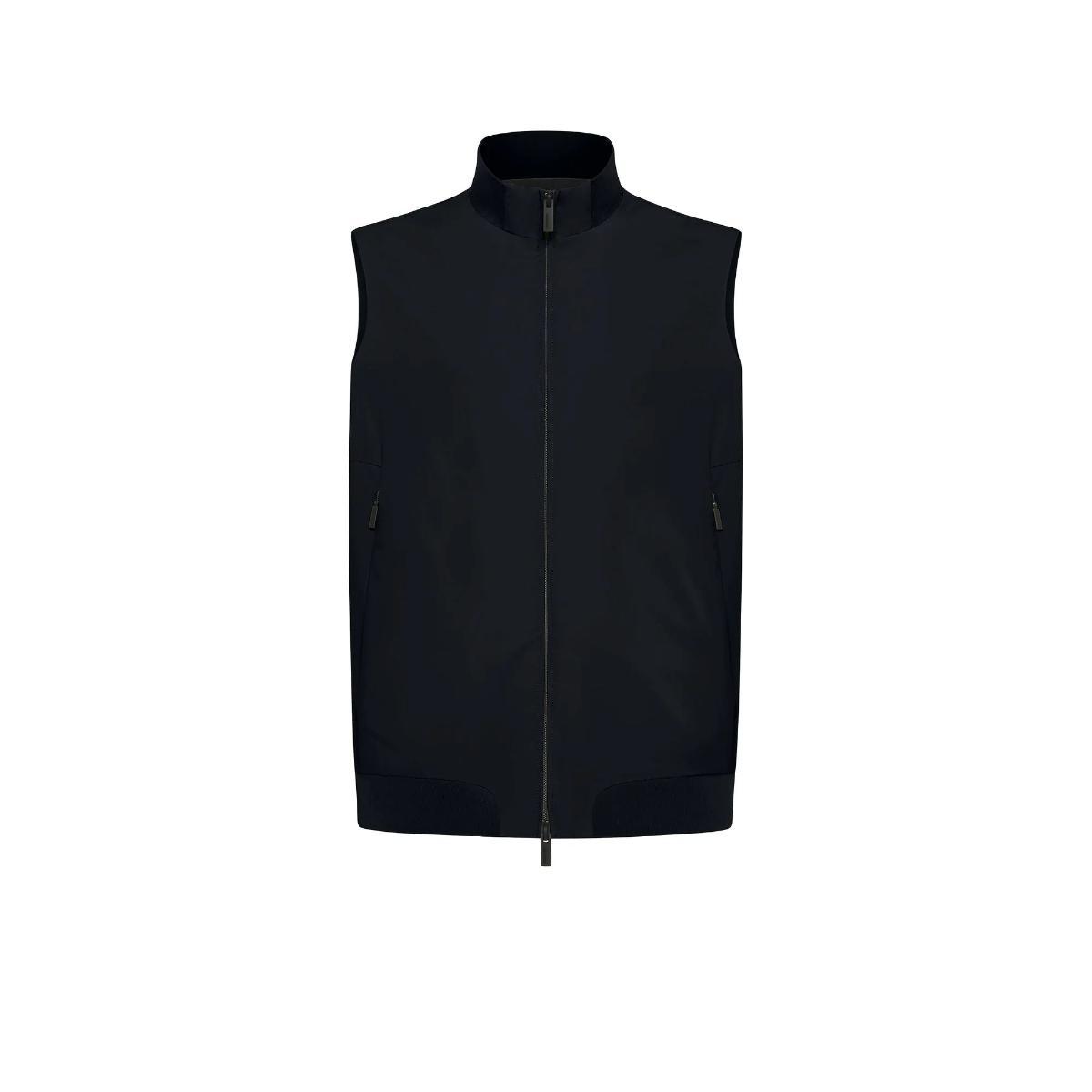 Gilet Uomo in tessuto tecnico Navy