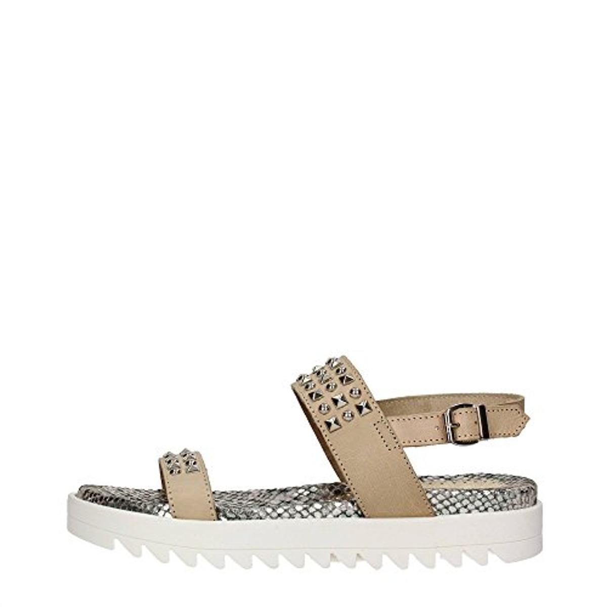 Andrea Morelli Girl Sandal, Sandali Bambine-Verde scuro