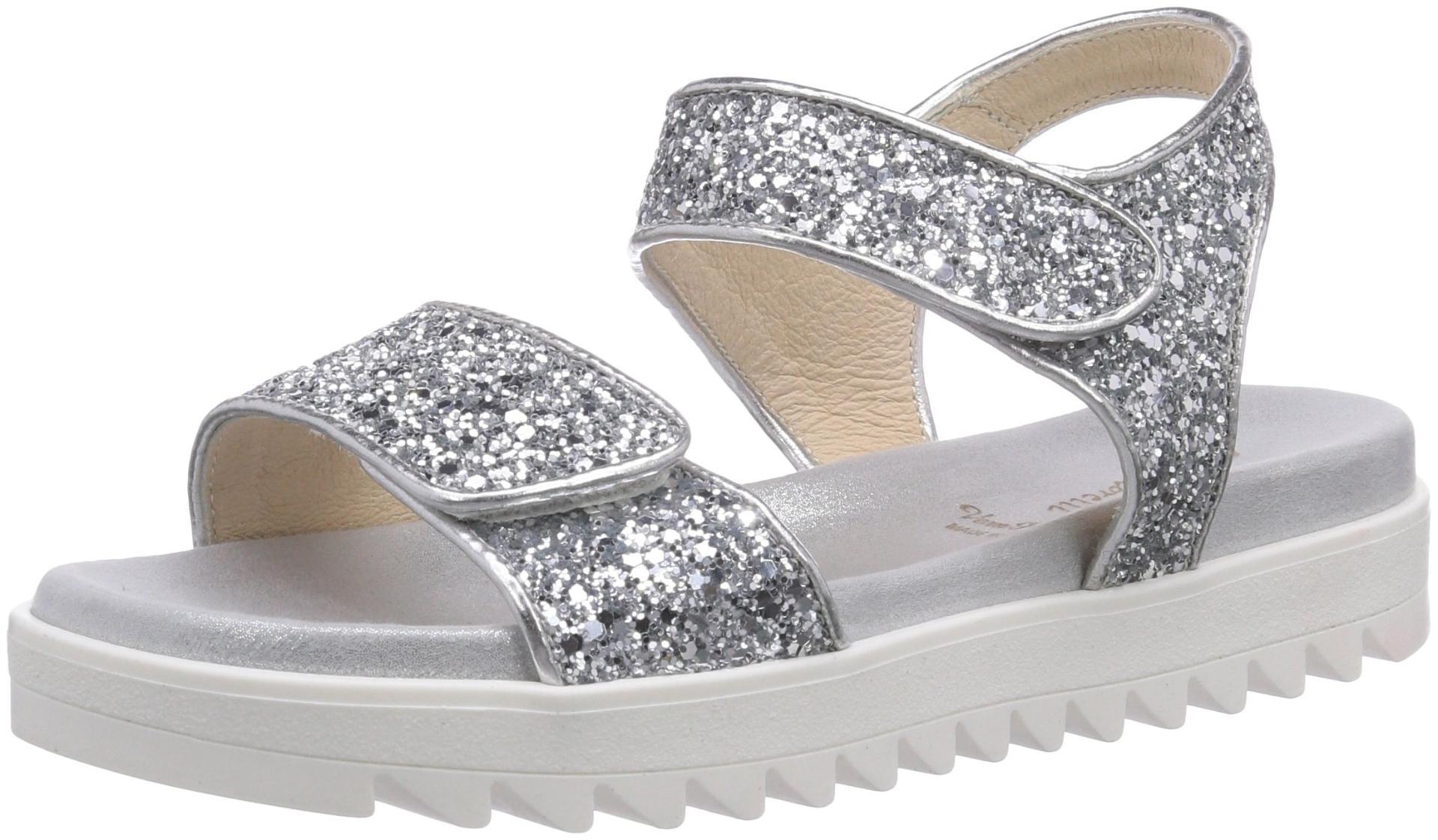 Andrea Morelli - Girl Sandal, Flatform Bambina-Blu scuro