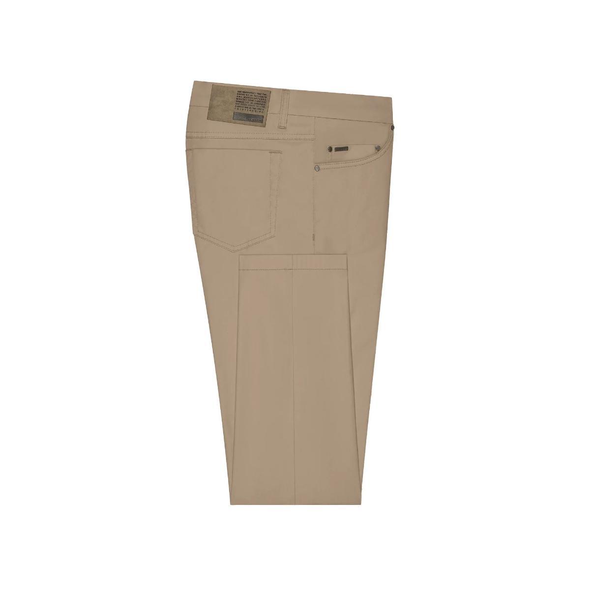 Pantalone Uomo 5 tasche Marina Chalk Beige-Beige