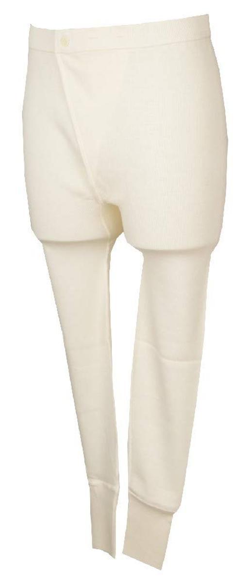 RAGNO Mutanda Uomo Gamba Lunga Mutande 100% Lana Merino Articolo 00315T