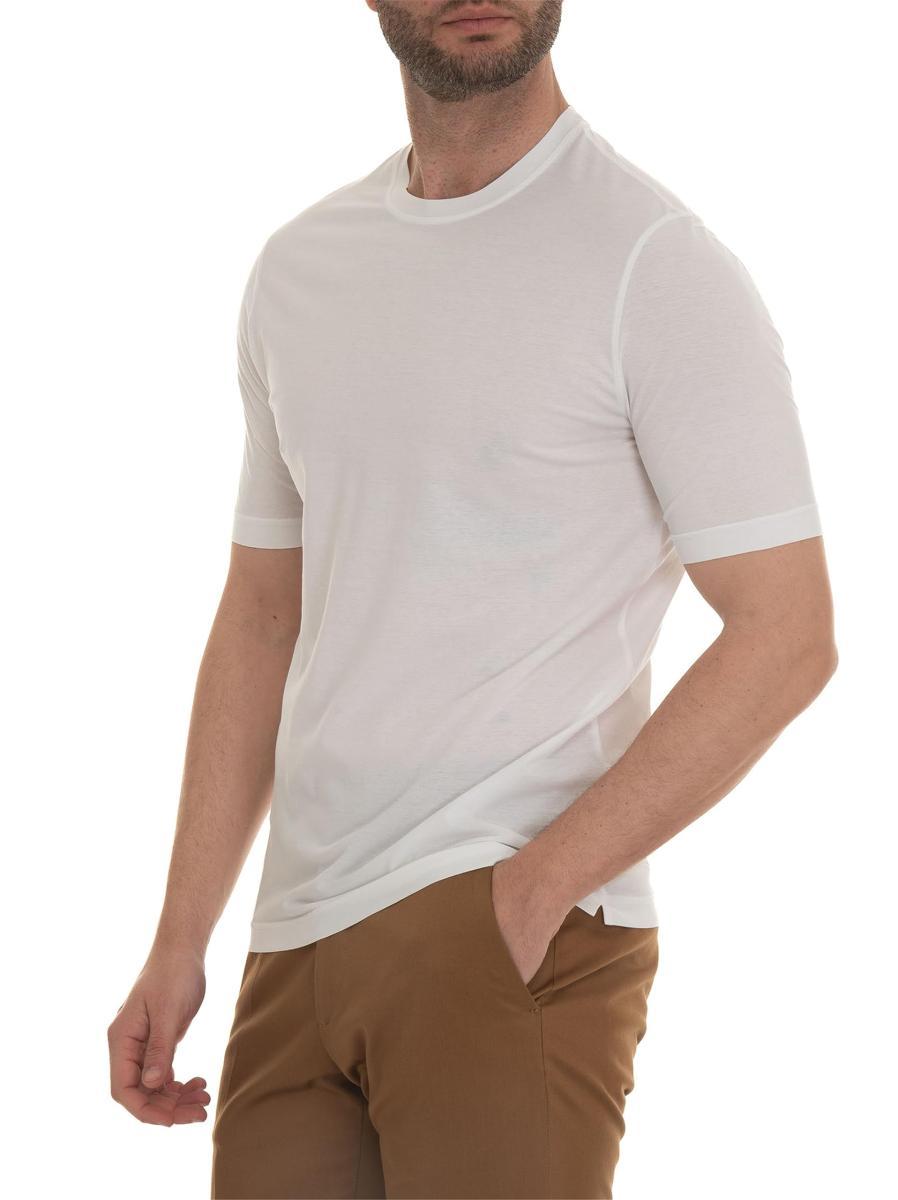 T-shirt Bianco Ottico-Bianco
