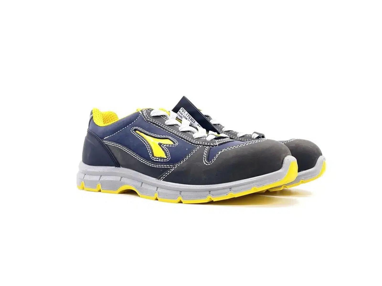 Diadora Run Low S3 uomo scarpa antinfortunistica pelle e tessuto blu