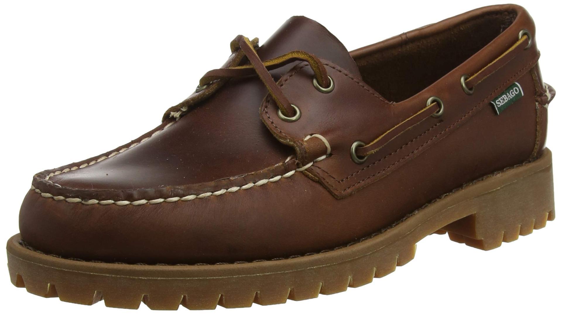 Sebago Ranger Waxy, Mocassini Uomo-Brown gum