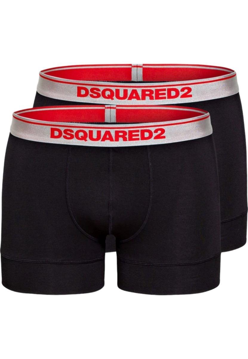 DSQUARED2 Boxer Intimo Uomo Black
