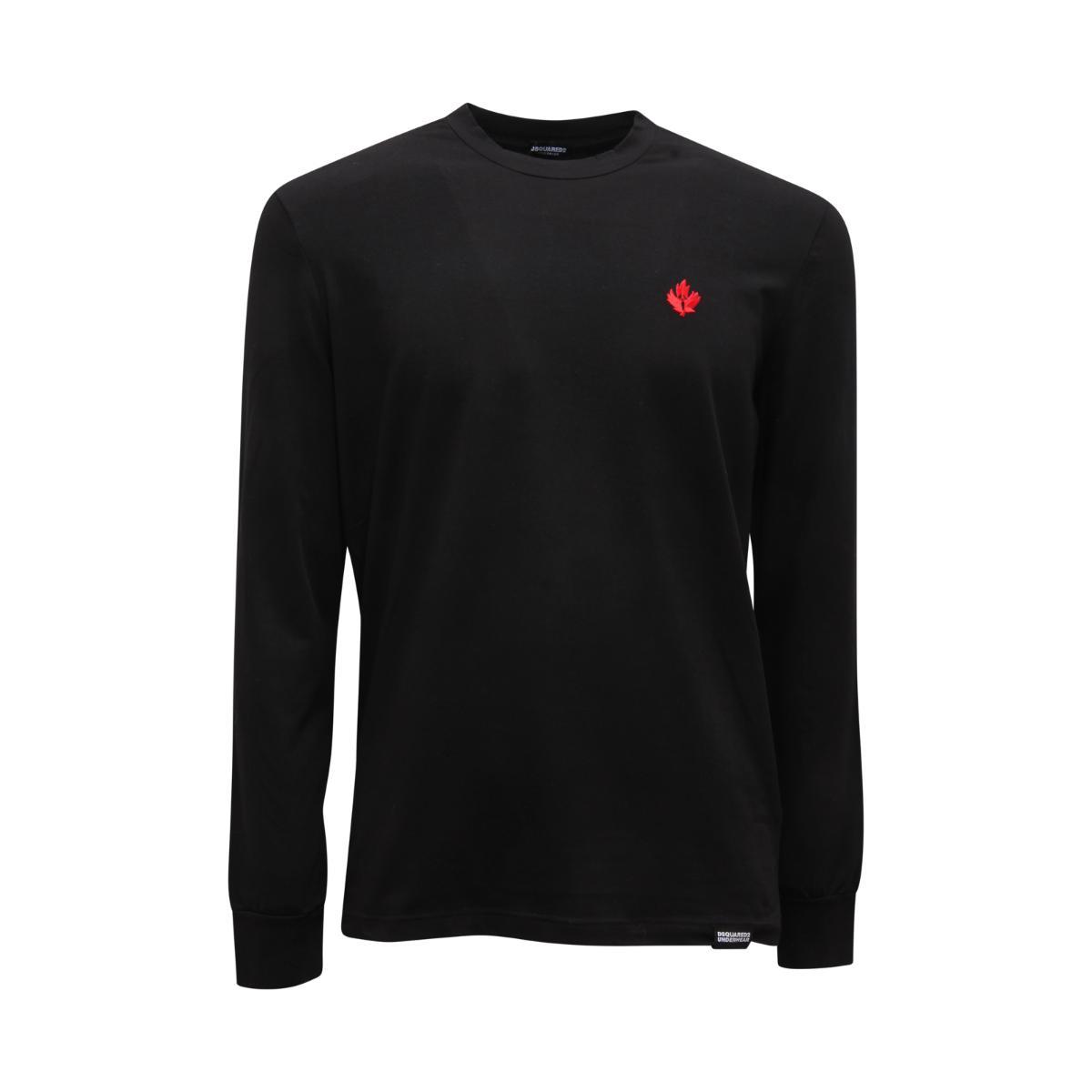 P7024 MAGLIA UOMO DSQUARED2 UNDERWEAR MAN LONG SLEEVE T-SHIRT