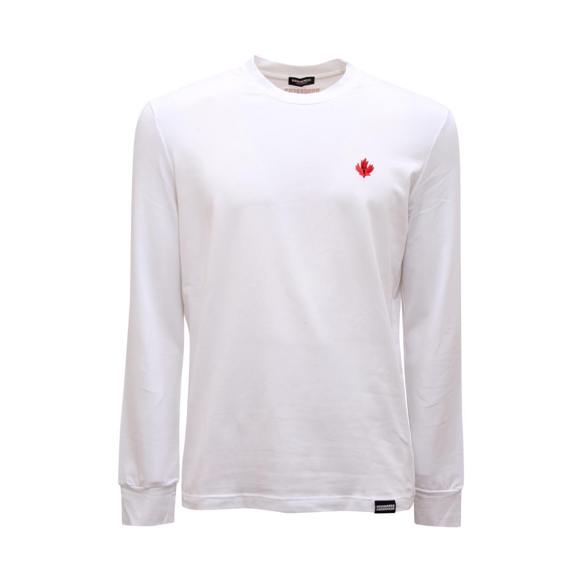 P7079 MAGLIA UOMO DSQUARED2 UNDERWEAR MAN LONG SLEEVE T-SHIRT