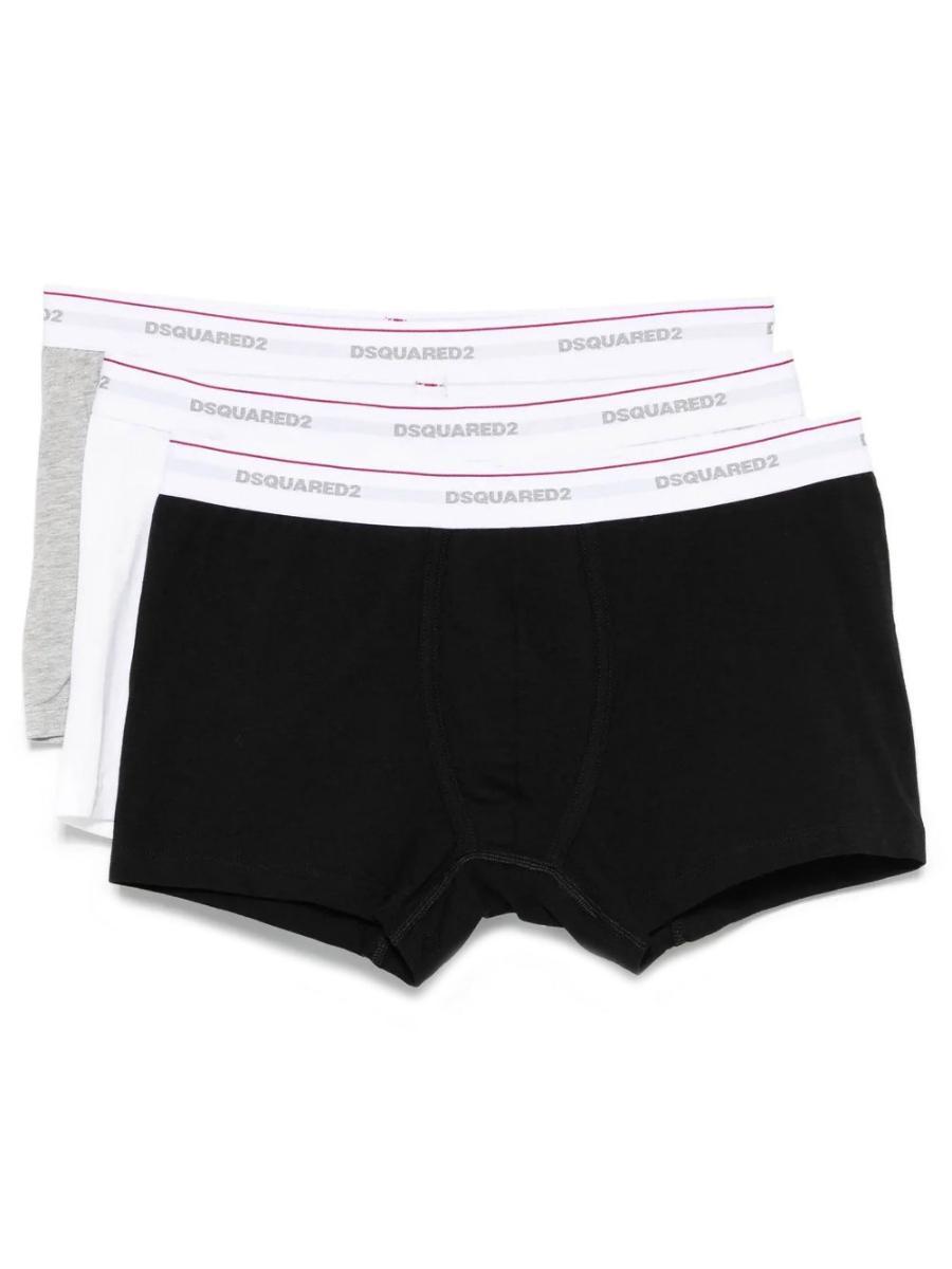 Boxer Confezione 3 pz DSQUARED2 Uomo - Multicolore-Multicolore
