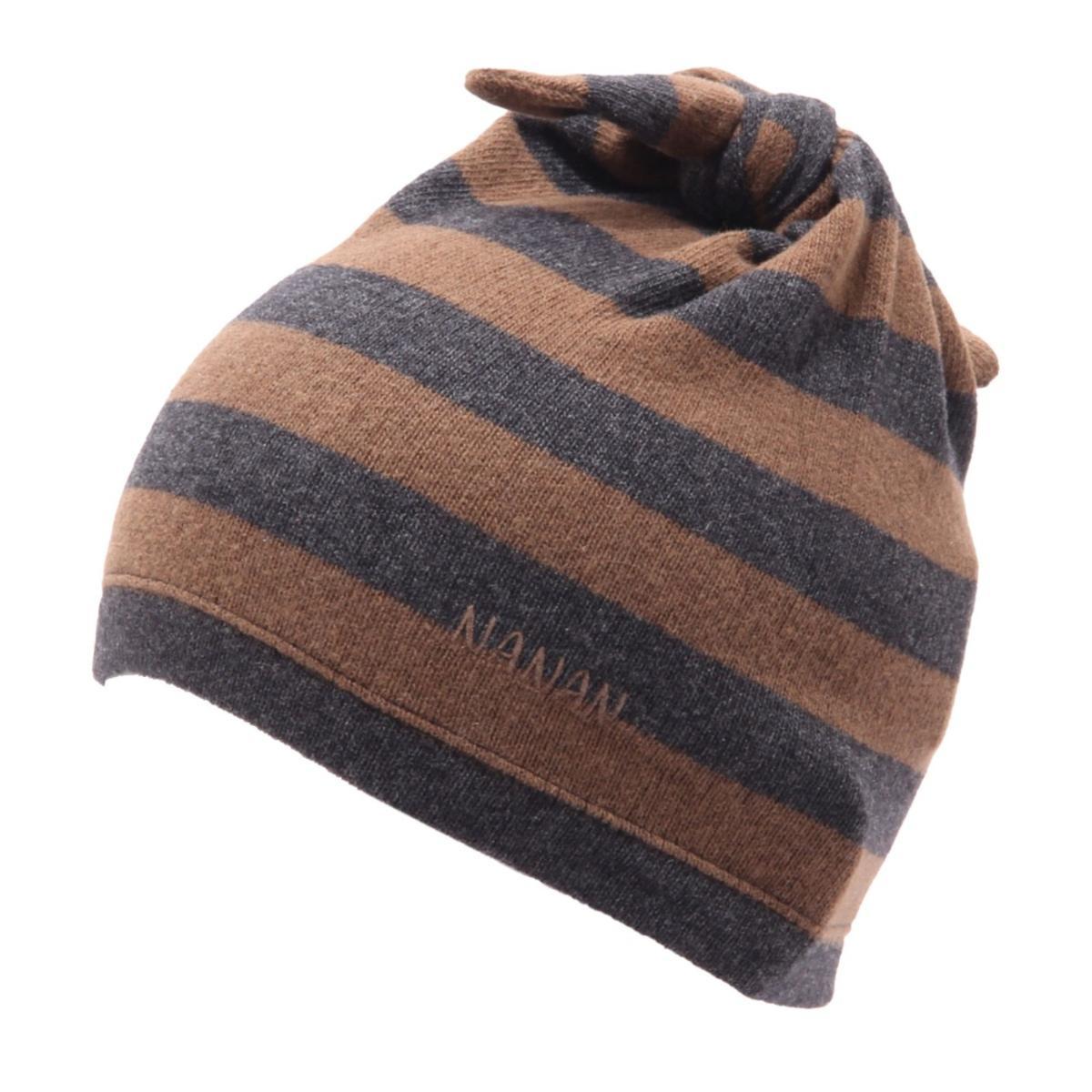 3232AL cuffia bimbo boy NANAN kids hat brown