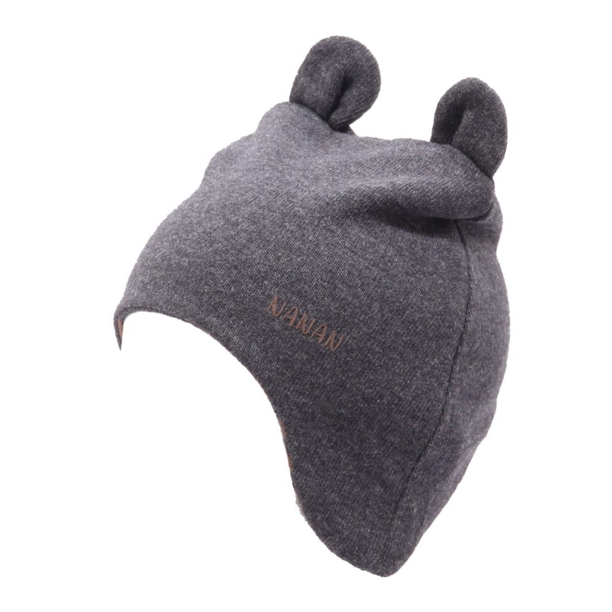 3239AL cuffia bimbo boy NANAN kids hat kids grey